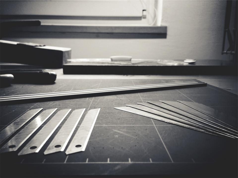 Illustrative photograph of tools Materials